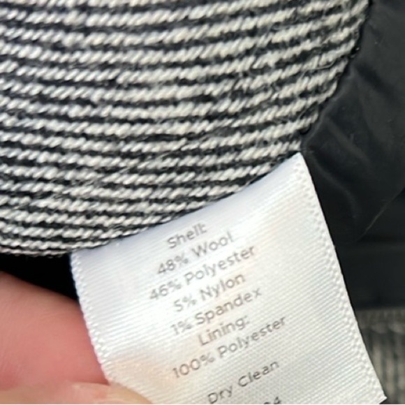 Talbots New Women’s 6 Classic Side Zip Wool Blend Lined Dress Pant - Picture 6 of 10